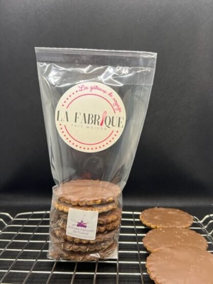 Galettes bretonnes au chocolat au lait