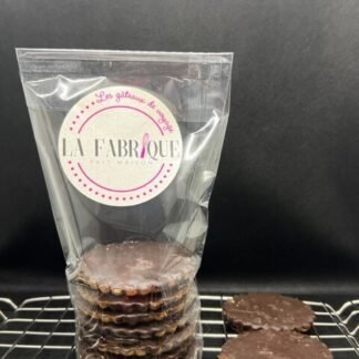 Galettes bretonnes au chocolat noir
