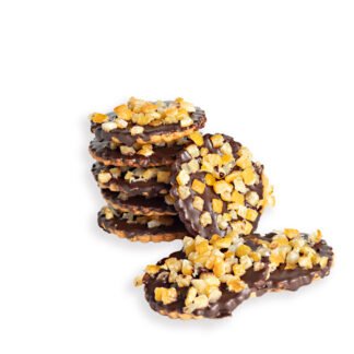 Galette bretonne chocolat noir et orange
